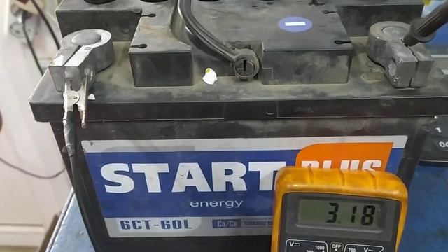 Востановление кальцевого аккумулятора. смотреть онлайн