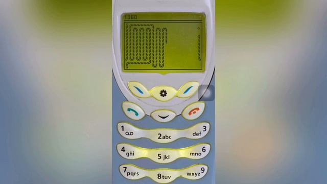 NOKIA SNAKE Game • Classic Game #3 | bendiit playing games