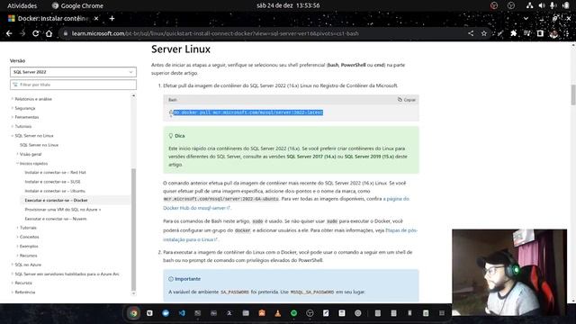 Sql Server Ubuntu via Docker смотреть онлайн