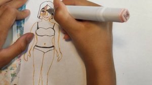 DIY как сделать бумажную куклу✏️✂️