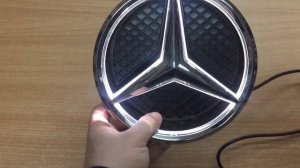 Звезда на решетку радиатора Mercedes-Benz с подсветкой