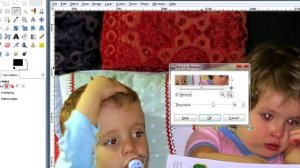 Gimp Cute Baby Tutorials 08: Redeye Removal