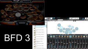 EZ DRUMMER vs BFD 3 (Comparing)