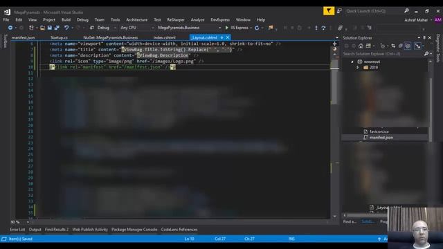 PWA Manifest Line 1, Column 1, Unexpected Token смотреть онлайн