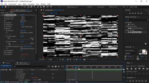 Как сделать Анимацию Glitch эффекта в After Effects - Adobe After Effects tutorial
