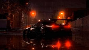 Авто в Ночи | Honda NSX Type-R at Rainy Night | Need For Speed - Живые Обои