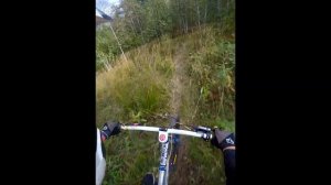 Экстрим, велоспорт. Даунхилл на ГЛЦ Егоза.