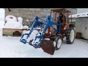 Отвал своими руками на Т 25 Обзор