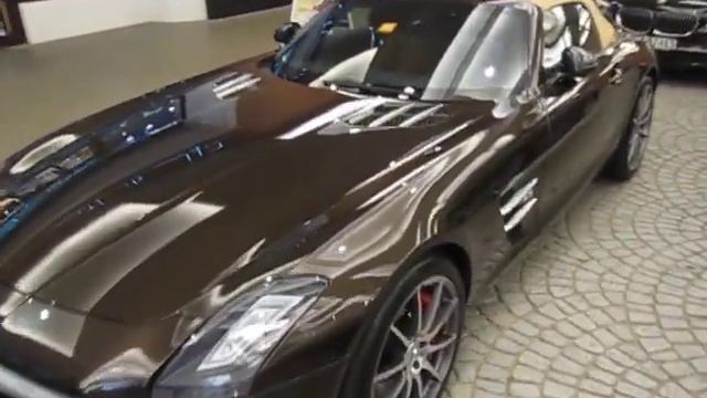 Mercedes SLS 6.3 AMG Roadster смотреть онлайн