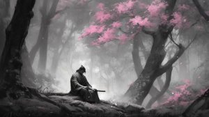 Красивая музыка вишневого цвета - японская флейта для спокойного сосредоточения (1080P_HD)