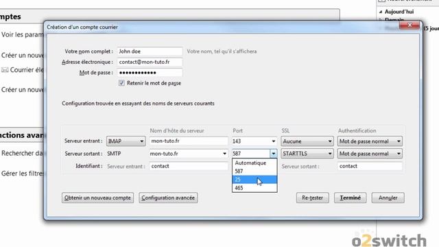 Comment configurer une adresse email sur Thunderbird ? (non ssl) смотреть онлайн
