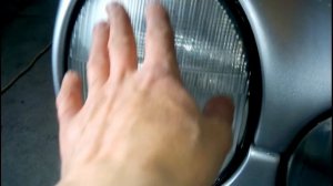 полировка пластиковых фар которые стали матовыми.своими руками .