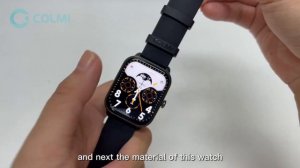 COLMI C61 Smartwatch Product Usage Introduction (Subtitle)