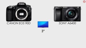 Canon EOS 90D vs Sony A6400 | Full Comparison