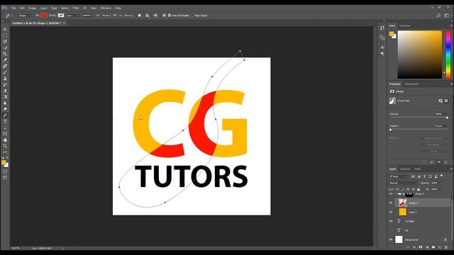 Создание своего логотипа в Photoshop. Урок. смотреть онлайн