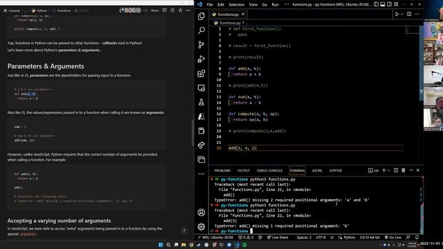 Python Functions смотреть онлайн