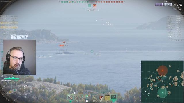 СССР. Крейсер Будённый [6 lvl] ✸ Мир Кораблей смотреть онлайн