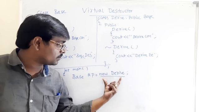 VIRTUAL DESTRUCTORS || SYNTAX || CREATION || EXAMPLE PROGRAM || C++ PROGRAMMING --Lecture--51 смотреть онлайн