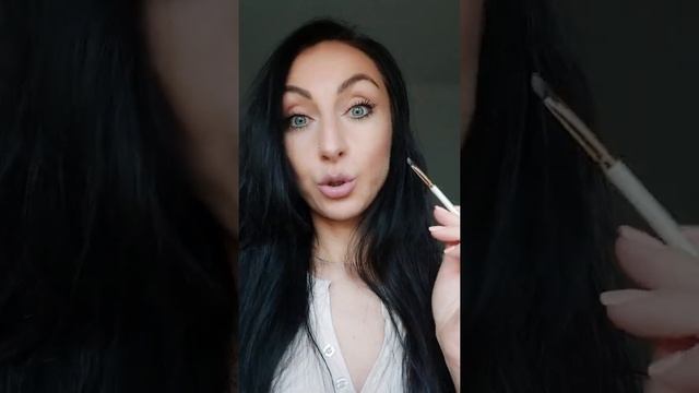 Классный способ для прокрашивания бровей . ???#брови#красота#пудрадлябровей#карандашдлябровей