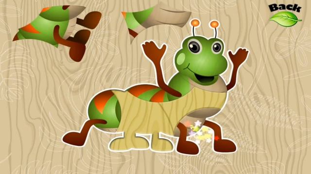 Puzzle Bugs Shape Puzzles - kids learning puzzles game for kids