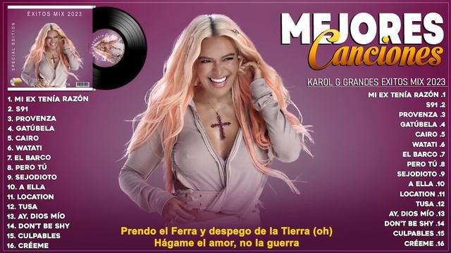 Karol G 2023 (Letra) - Mejores Canciones de Karol G - Grandes Exitos De Karol G - Mix Reggaeton 202 смотреть онлайн
