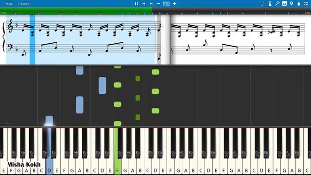 Fabrizio Paterlini - VELOMA [Piano Tutorial | Sheets | MIDI] Synthesia смотреть онлайн