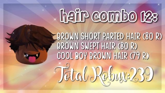 20 Aesthetic Roblox Hair Combos for Girls + Boys! смотреть онлайн