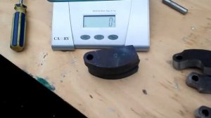 Взвешивание грузиков вариатора.