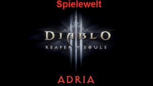 Diablo III: Reaper of Souls Adria Battle - The Witch Theme Soundtrack OST Music