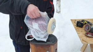 Как "приручить" точило. Подготовка войлочного круга.