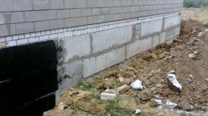 Гидроизоляция фундамента 2 часть