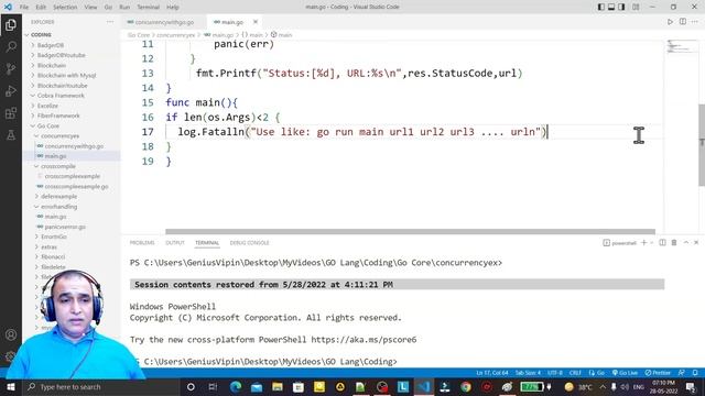 Golang Tutorials -47- Golang Concurrency using Goroutines | Dr Vipin Classes