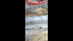 Подрезка бордюрного камня