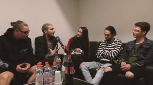 Aline Lehmann - Backstage with Tokio Hotel (Stuttgart, 25.03.17)