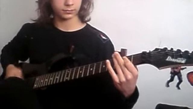 Master of Puppets 1st  2nd solo Cover