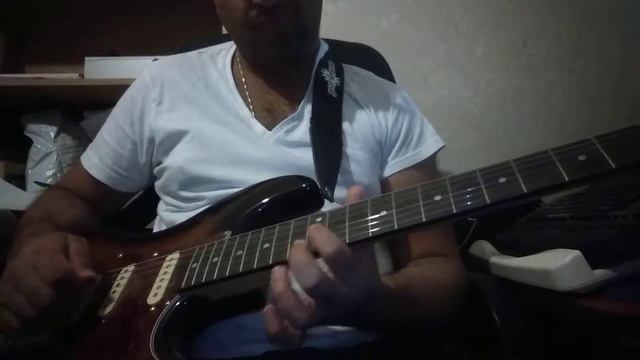 The Cult - She sells sanctuary - partial guitar cover смотреть онлайн
