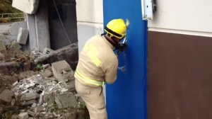 Biel Tool on steel door