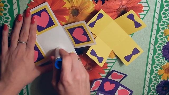 DIY - ВЗРЫВАЮЩАЯСЯ коробочка с СЮРПРИЗОМ! из картона своими руками
