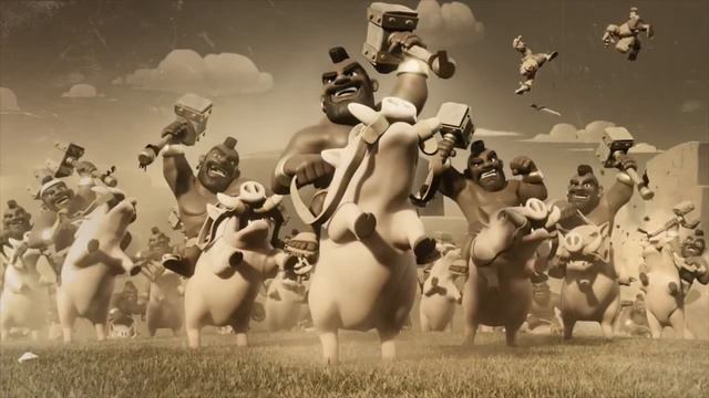 Clash of Clans: Ride of the Hog Riders (Official TV Commercial) смотреть онлайн