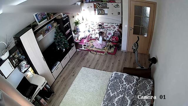 Видеонаблюдение за няней в квартире пример