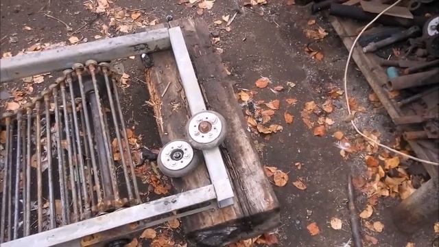 Картофелекопалка транспортёрная часть 2 изготовление.