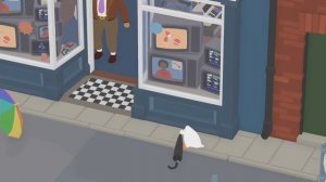 Untitled Goose Game - How To Open The Umbrella Inside The TV Shop (Quicktips)