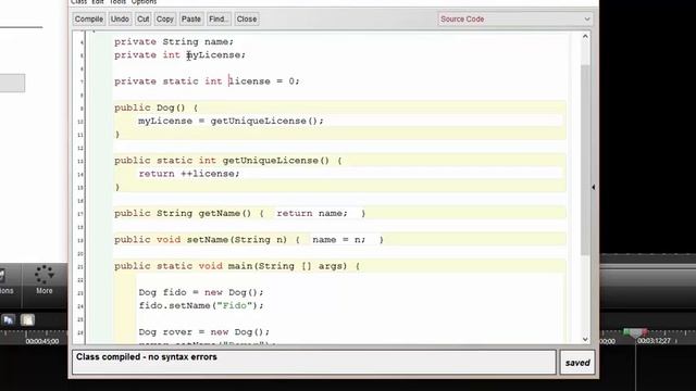 Static Methods in Java смотреть онлайн