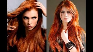Медный цвет волос модный в 2018