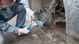 Makita TW007 ,полевые испытания