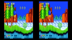 Let's Play Sonic The Hedgehog 2 3D Won In One (Ring Saver Mode)