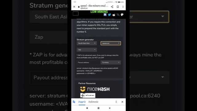HP Android Mining Pirate Chain ARRR Coin