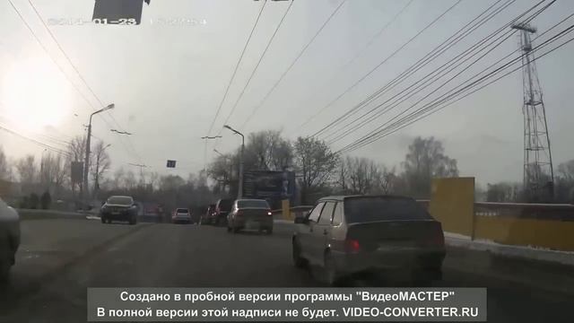 Беспредел Land Cruiser А244МР62 Рязань 25.01.2014 смотреть онлайн