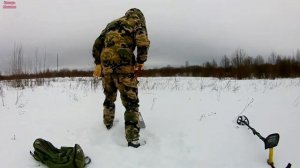 Показываю как Копать Зимой.