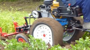 Минитрактор из мотоблока Нева МБ2